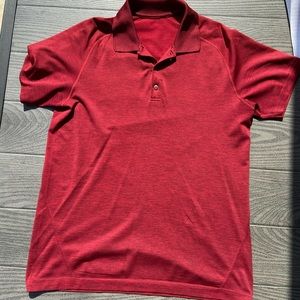 Mens Meduim lululemon polo.